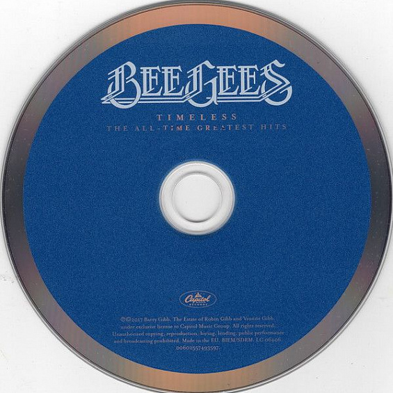 Bee Gees - Timeless: The All-Time Greatest Hits/ CD [Jewel Case/Booklet ...