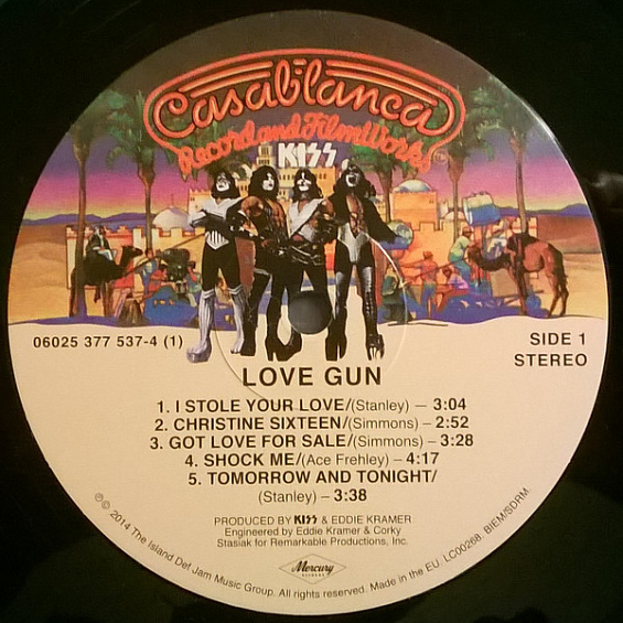 Kiss Love Gun/ Vinyl, 12" [LP/180 Gram/Printed Inner Sleeve/Download Code][SeriesBack To