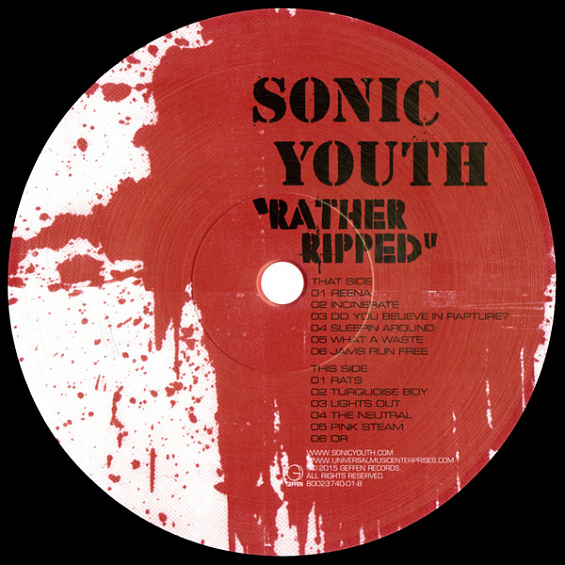 Sonic Youth Rather Ripped/ Vinyl, 12" [LP/180 Gram][SeriesBack To Black](Newly Remastered