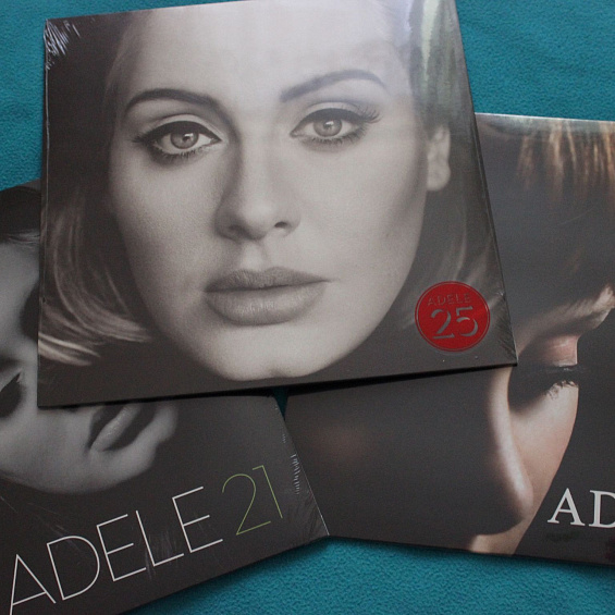 Adele - 25/ Vinyl, 12" [LP/Carton Sleeve/Optimal Media Press](Original ...